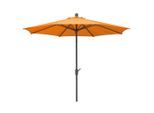 Schneider , Orange , Textil , 270x260x270 cm , lichtecht, Knickgelenk, UV-beständig, verrottungsfest , Gartenmöbel, Sonnenschutz, Sonnenschirme, Sonnenschirme