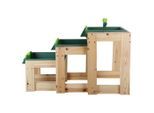Ondega , Grün, Naturfarben , Holz, Kunststoff , Tanne , 39x50x85 cm , Spielwaren, Outdoorspielzeug, Sand- & Wasserspielzeug, Wasserbahnen