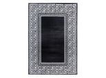 Ayyildiz , Schwarz , Textil , Ornament , rechteckig , 140x200 cm , Oeko-Tex® Standard 100 , pflegeleicht , Teppiche & Böden, Teppiche, Webteppiche, Flachwebteppiche