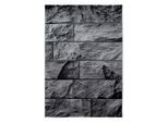 Ayyildiz , Schwarz , Textil , Steine , rechteckig , 140x200 cm , Oeko-Tex® Standard 100 , pflegeleicht , Teppiche & Böden, Teppiche, Webteppiche, Flachwebteppiche