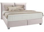 Boxspringbett Fog in Sandfarben ca. 160x200cm
