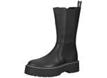 Stiefel STEVE MADDEN "STEVE MADDEN Stiefel Leder", Damen, Gr. 41, schwarz, Leder, Schuhe Stiefel