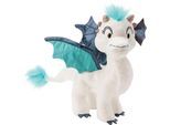 Kuscheltier NICI "Winter, Drache Zafura, 27 cm stehend", weiß, Plüschfiguren, KinderB:17cm H:27cm L:35cm, Kuscheltier, enthält recyceltes Material, B:17cm H:27cm L:35cm