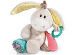 Kuscheltier NICI "My First NICI, Activity Esel Muli, 23 cm", bunt, Plüschfiguren, KinderH:23cm, Polyester, Kuscheltier, H:23cm