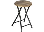 Sitzhocker WENKO "Forio", braun, B:30cm H:46cm T:30cm, Hocker, Sitzhocker, BxTxH: 30x30x46 cm