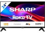 SHARP LED-Fernseher "1T-C24GDx", Energieeffizienz: E, schwarz, 24 ″, Fernseher, LED-Fernseher