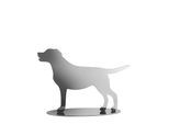 Tierfigur FINK "LABBI", silber (weiß, neutral), B:21cm H:15cm T:7cm, Dekofiguren, Tierfigur