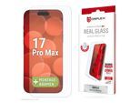 DISPLEX Displayschutzglas "Real Glass Screen Protector", transparent, B:11cm H:1,2cm T:19,5mm, Displayfolien, Displayschutzfolie, Schutzfolie, Bildschirmschutz, kratz- & stoßfest, Displayschutzglas