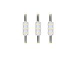 PAULMANN LED-Leuchtmittel "3er Pack 100lm 4000K 24V", Energieeffizienz: F, silberfarben, L:6,2cm Ø:1,4cm, Leuchtmittel, LED-Leuchtmittel