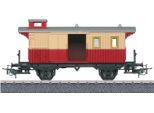 Güterwagen MÄRKLIN "Märklin Start up - Gepäckwagen - 4108", rot (rot, beige), Modelleisenbahn-Fahrzeuge, KinderB:3,5cm H:5cm L:11cm, Kunststoff, Metall, Güterwagen, Made in Europe, B:3,5cm H:5cm L:11cm