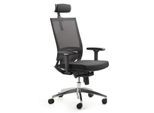 Mayer Bürostuhl myOPTIMAX, 2486 Stoff schwarz, Gestell alu