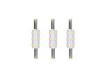 PAULMANN LED-Leuchtmittel "3er Pack 60lm 3000K 3,6V", weiß (silberfarben), L:6,2cm Ø:1,4cm, Leuchtmittel, LED-Leuchtmittel
