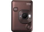 FUJIFILM Sofortbildkamera "INSTAX mini LiPlay", braun (bronze), B:8,25cm H:12,29cm T:3,67cm, Fotokameras, Sofortbildkamera
