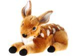 Kuscheltier HEUNEC "Streichelzoo, Rehkitz", braun, Plüschfiguren, KinderL:25cm, Plüsch, Polyester, Kuscheltier, L:25cm