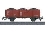 Güterwagen MÄRKLIN "Märklin Start up - Offener Güterwagen - 4431", braun, Modelleisenbahn-Fahrzeuge, KinderB:3,5cm H:5cm L:11,5cm, Kunststoff, Metall, Güterwagen, Made in Europe, B:3,5cm H:5cm L:11,5cm