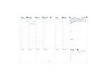 Quo Vadis Agenda Prenote Ersatzinhalt 2027, Wochenkalender, Clairefontaine-Papier, 21x29,7 cm, 160 Seiten, PEFC-zertifiziert