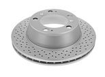 MEYLE Bremsscheibe 4835230002pd Hinterachse Gelocht 299mm 24mm für Porsche