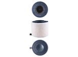 KNECHT Luftfilter lx4410 Filtereinsatz 152mm für Audi
