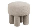 Möbelix , Grau , Textil , 43x43x43 cm , Wohnzimmer, Hocker, Poufs