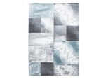 Flachwebeteppich Hawaii Blau ca. 280x370cm