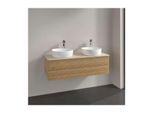 Villeroy und Boch Antao Waschtisch-Unterschrank K24113HN 120x36x50cm, Waschbeckenplattenfarbe botticino, honey oak