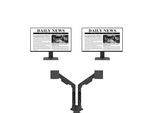 2x BenQ GW2491 Monitor 60,5 cm (23,8 Zoll) + BenQ Ergo Arm BDH01