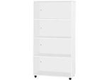 Schäfer Shop Select Regal LOGIN, 4 Ordnerhöhen, B 800 x T 420 x H 1514 mm, weiss