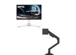 BenQ Mobiuz EX271Q Gaming Monitor 68,58 cm (27 Zoll) + BenQ Ergo Arm BSH01