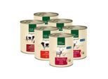REAL NATURE Nassfutter Hund, Adult 6x800 g Mixpaket 1