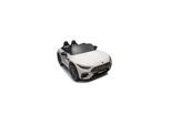 ES-Toys Elektro Kinderauto Mercedes SL63 AMG EVA-Reifen Stoßdämpfer lizenziert weiß