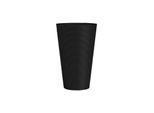 GARDEN ID Hoher Blumentopf – GARDEN ID – Green Care Sense Hoch Schwarz-Anthrazit – 55 cm – 10 Jahre Garantie – 100 % recycelt – UV- und frostbeständig