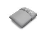 bett1.de BODYGUARD® Kinder-Spannbettlaken 80x160 silber