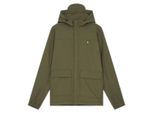 Lyle & Scott groene jas met capuchon en zak