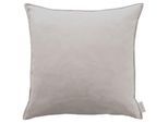 Dekokissen APELT "Magnus", beige (natur, unifarben), B:46cm L:46cm, Obermaterial: 100% Polyester, Dekokissen_Sitzkissen_Kissenhüllen