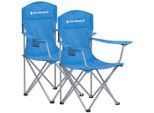 Modante , Blau, Silberfarben , Metall, Textil , 86x97x54 cm , Freizeit, Camping, Campingstühle & Campingtische