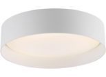 LED Deckenleuchte "TAVOLI", weiß, 1, Ø 28,5cm H: 7cm, 1 Stk., SCHÖNER WOHNEN-KOLLEKTION, Leuchten, SCHÖNER WOHNEN Kollektion, CCT 2700-6500K, IR-Fernbedienung, Dimmbar, LED Deckenleuchte