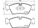DON Bremsbelagsatz, Scheibenbremse pcp1297 für BMW (BRILLIANCE)