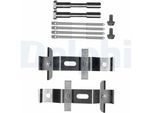 DELPHI Zubehörsatz, Scheibenbremsbelag lx0640 für LAND ROVER