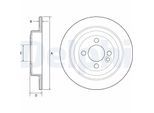 DELPHI Bremsscheibe bg4560c 280mm 10mm für MINI