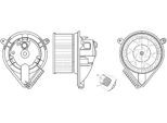 MAHLE Innenraumgebläse ab272000s für Mercedes