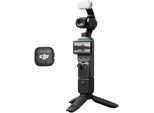 DJI Kompaktkamera "Osmo Pocket 4 Creator Combo", schwarz, B:4,44cm H:3,35cm T:14,42cm, Fotokameras, Kompaktkamera