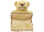 Kuscheltier JAMARA "JAMARA Kids, Mr. Babble Bear", beige, Plüschfiguren, KinderB:19cm H:25cm T:19cm, Kuscheltier, mit Bewegung und Sound, B:19cm H:25cm T:19cm
