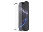 HAMA Displayschutzglas "D3O Displayschutz, Schutzglas für Apple iPhone 16 Pro", transparent, Displayfolien, mit Montagehilfe, extrem robust und langlebig, Displayschutzglas