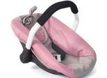 Puppen Autositz CHIC2000 "für Puppen bis Größe 50 cm", rosa (bärchen rosa), Puppenausstattungen, KinderB:31cm H:32cm T:45cm, Kunststoff, Polyester, Stahl, Puppen Autositz, B:31cm H:32cm T:45cm