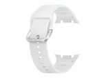 SAMSUNG Wechselarmband "Sport Band (Gr. S/M) für Samsung Galaxy Watch8 / Watch8 Classic", weiß, Uhrenarmbänder, Wechselarmband