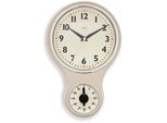 Wanduhr CHRISTOFFEL "Wanduhr Acctim", beige, Wanduhren, Wanduhr