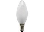 SEGULA LED-Filament "LED Kerze matt E14", Energieeffizienz: G (A-G), matt, L:10cm Ø:3,5cm, Leuchtmittel