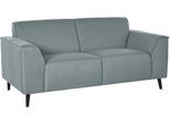 2-Sitzer DOMO COLLECTION "Amora moderne Formensprache, tolle Verarbeitungsdetails, komfortabel", grün (mint), B:178cm H:81cm T:90cm, Sofas, 2-Sitzer, mit Federkern, Fußhöhe passend für gängige Saugroboter