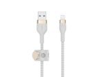 BELKIN USB-Kabel "PRO Flex Lightning/USB-A Kabel, Apple zert.", weiß, B:10cm H:8cm T:20cm, Kabel, USB-Kabel