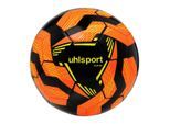 Fußball UHLSPORT "Fußball Player" Gr. 5, schwarz (schwarz, fluo rot, fluo gelb), Bälle, Herren, 5